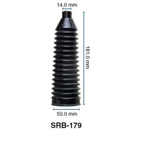 KELPRO SRB-179 RIGHT STEERING RACK BOOT FOR NISSAN XTRAIL T30 2.5L 2001 - 07 x1