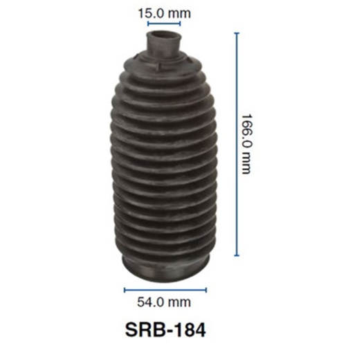 KELPRO SRB-184 STEERING RACK BOOT FOR MITSUBISHI & TOYOTA MODELS x1