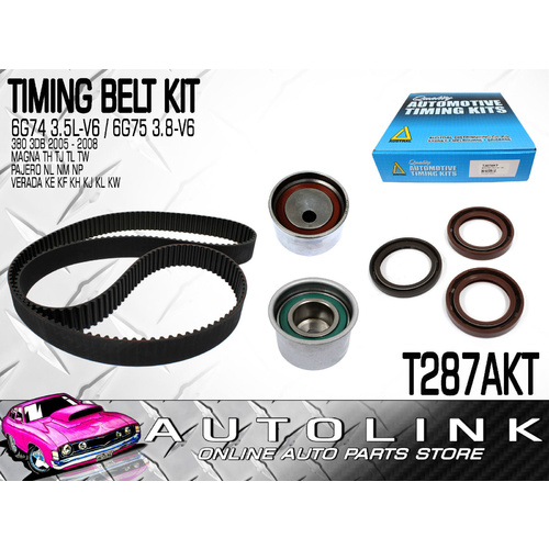 Timing Belt Kit for Mitsubishi Verada KE KF KH KJ KL KW 3.5L V6 6G74