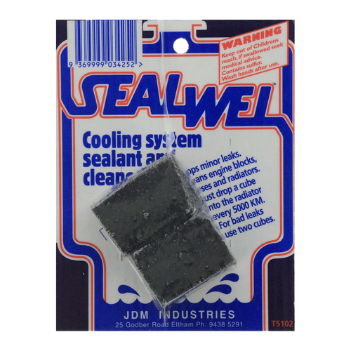 Sealwel T5101-2 Cooling System Sealer & Cleaner - Seals Radiators Heads Gaskets