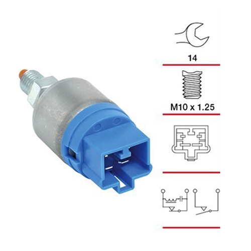 Tridon TBS018 Brake Stop Light Switch 4 Pin for Holden Lexus Toyota Models
