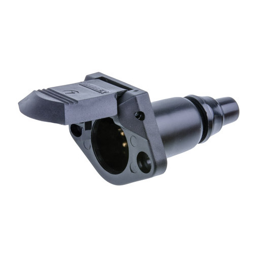 Thunder TDR06902 Small Round Trailer 7 Pin Socket Plug On Car Side