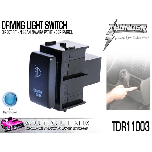 THUNDER DRIVING LIGHT SWITCH OE DIRECT FIT - NISSAN PATROL GU Y61 Y62 2000-ON