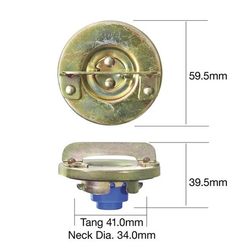 Tridon TFNL213 Non Locking Fuel Tank Cap for Many Makes & Models Check App Below