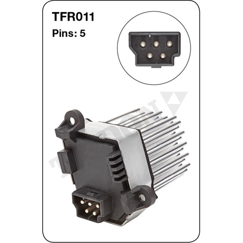Tridon TFR011 Heater Fan Resistor 5 Pin for BMW Models Check App Below