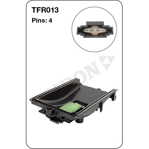 Tridon TFR013 Heater Fan Resistor 4 Pin for Audi & Volkswagen Models