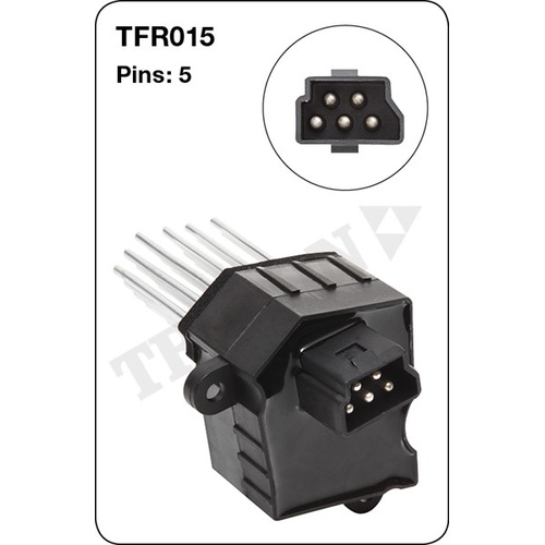 Tridon TFR015 Heater Fan Resistor 5 Pin for BMW & Land Rover Models check App