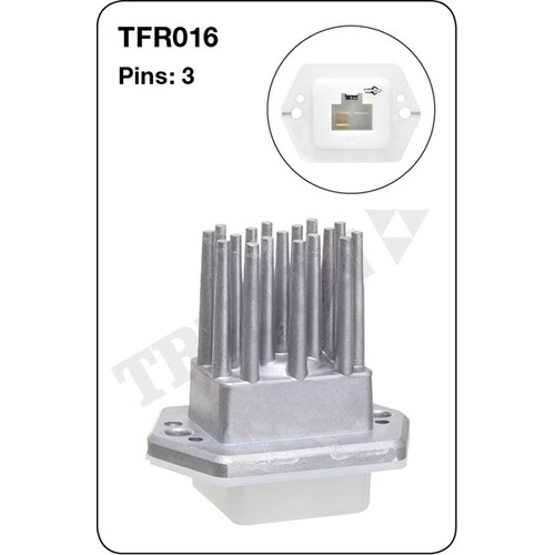 Tridon TFR016 Heater Fan Resistor 3 Pin for Holden VG VP VR VS + Statesman & HSV