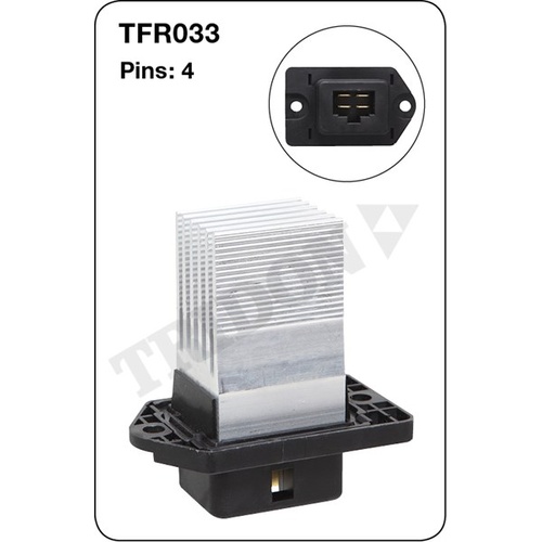 Tridon TFR033 Heater Fan Resistor 4 Pin for Hyundai & Kia Models Check App Below