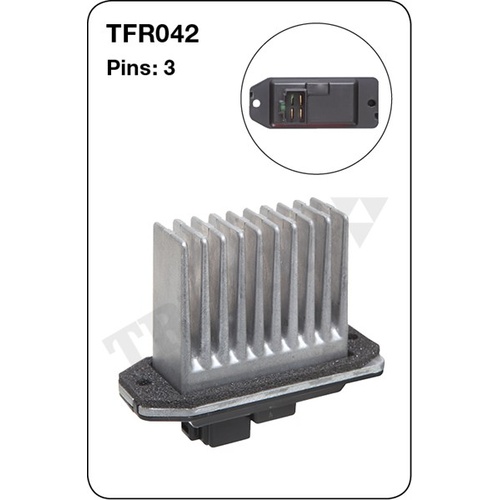 Tridon TFR042 Heater Fan Resistor 3 Pin for Mitsubishi Galant Magna & Verada