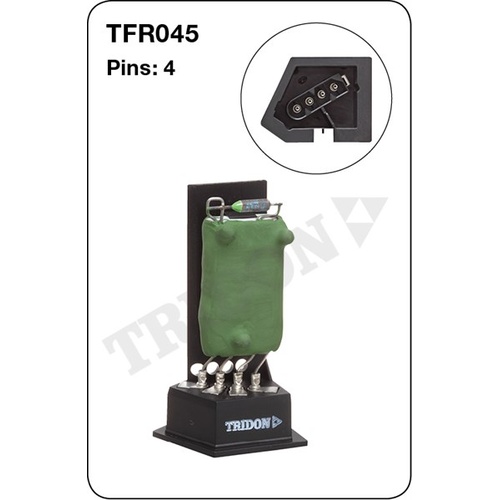 Tridon TFR045 Heater Fan Resistor 4 Pin for BMW 3 Series E36 Models