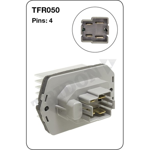 Tridon TFR050 Heater Fan Resistor 4 Pin for Land Rover Discovery & Range Rover