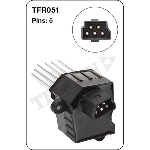 Tridon TFR051 Heater Fan Resistor 5 Pin for BMW 3 Series E36 M3 Check App