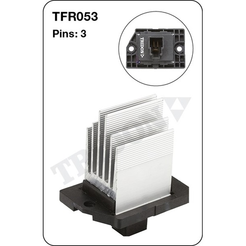 Tridon TFR053 Heater Fan Resistor 3 Pin for Hyundai Tiburon i30 & Kia Sorento