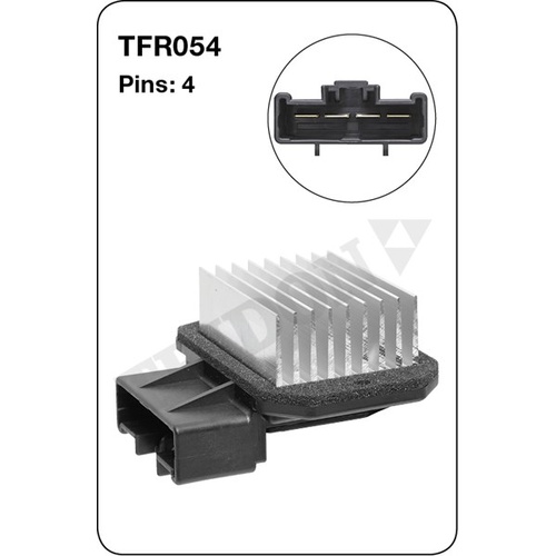 Tridon TFR054 Heater Fan Resistor 4 Pin for Mitsubishi Pajero Models