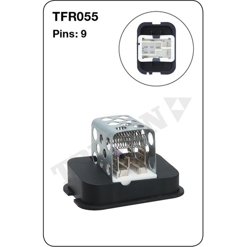 Tridon TFR055 Heater Fan Resistor 9 Pin for Holden Astra TS AH & Zafira
