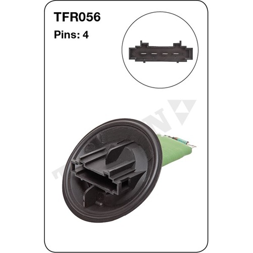Tridon TFR056 Heater Fan Resistor 4 Pin for Audi A1 - Skoda Fabia Roomster & Polo