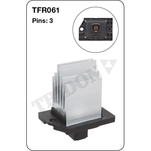 Tridon TFR061 Heater Fan Resistor 3 Pin for Hyundai Grandeur Sonata Tucson & Kia