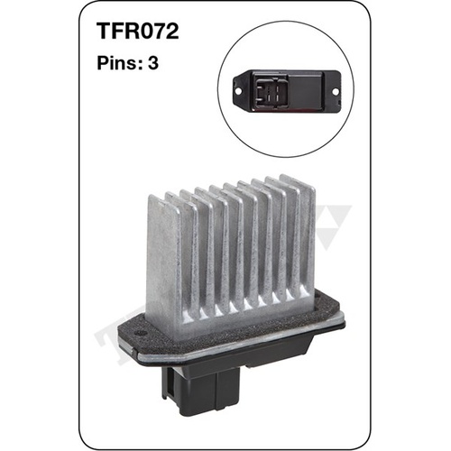 Tridon TFR072 Heater Fan Resistor 3 Pin for Mitsubishi Magna TJ TW & Verada KW