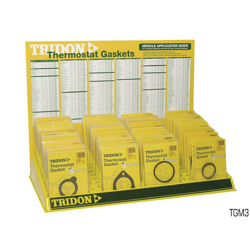 TRIDON THERMOSTAT GASKET MERCHANDISER - TOTAL 161 GASKETS TGM3 