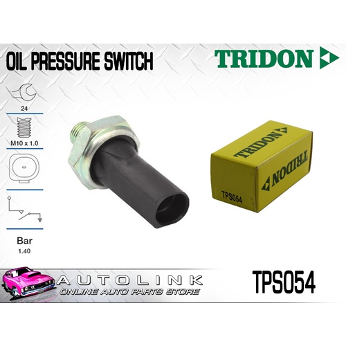 TRIDON OIL PRESSURE SWITCH FOR AUDI A3 A4 1999-2010 (CHECK APPLICATIONS BELOW)