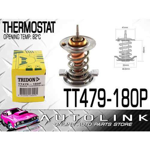 TRIDON THERMOSTAT FOR HOLDEN RODEO 3.6lt V6 RA ( TT479-180P )