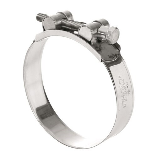 TRIDON T BOLT HOSE CLAMPS - ALL STAINLESS STEEL 56 - 59mm TTBS56-59 x2