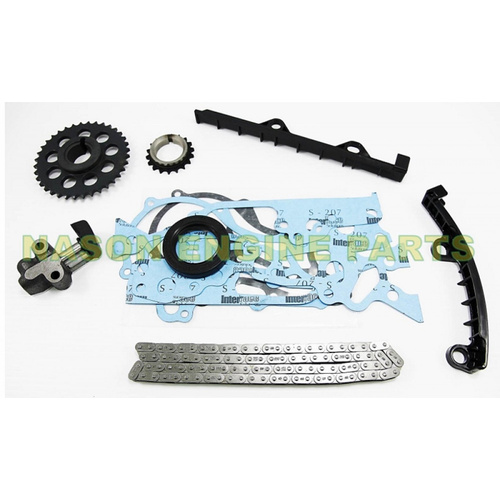 Nason TTKG11 Timing Chain Kit With Gears 98 Link Single Row Chain for Toyota 22R