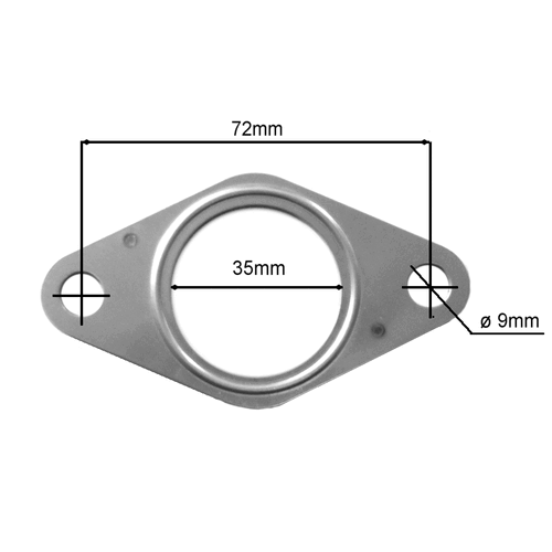 Permaseal 38mm Wastegate Gasket 1.5mm Think TUR060