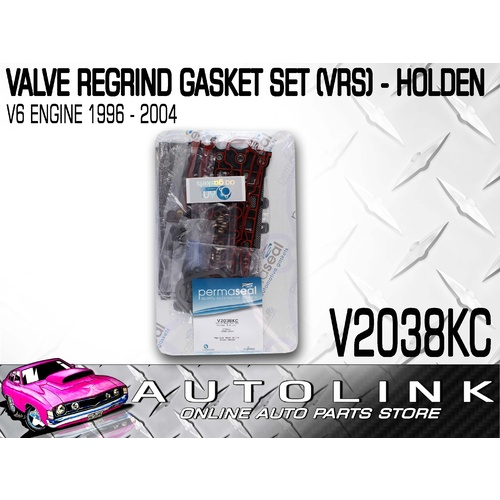 Permaseal VRS Gasket Set for Holden Calais VSII VT VX VY V6 3.8L Supercharged
