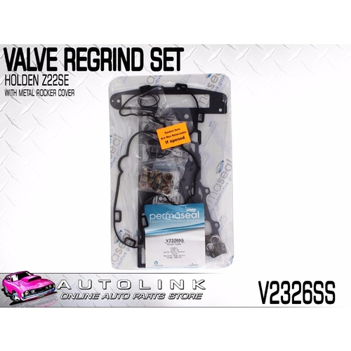 PERMASEAL VRS SET FOR HOLDEN ZAFIRA TT Z22SE 4CYL 2001-06 METAL ROCKER COVER 