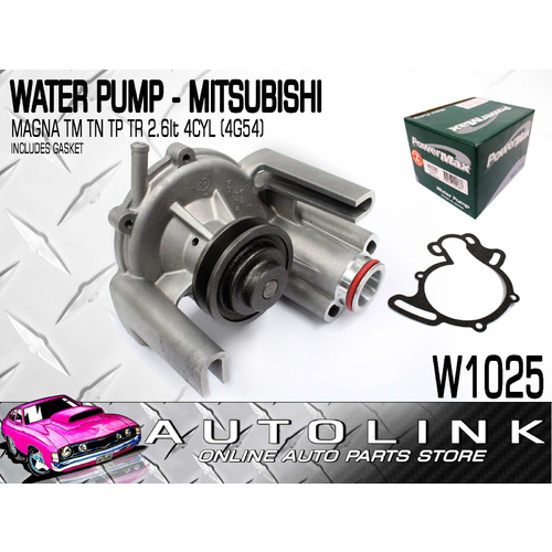 GMB W1025 WATER PUMP FOR MITSUBISHI MAGNA TM TN TP TR TS 2.6L 4cyl 4G54 ENGINE