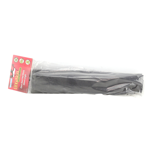 DNA Heat Shrink Tubing Black 25mm x 300mm Long - 10 Pack WAH225