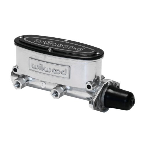 WILWOOD BRAKE MASTER CYLINDER 1" TANDEM CHAMBER - POLISHED FINISH WB260-8555-P