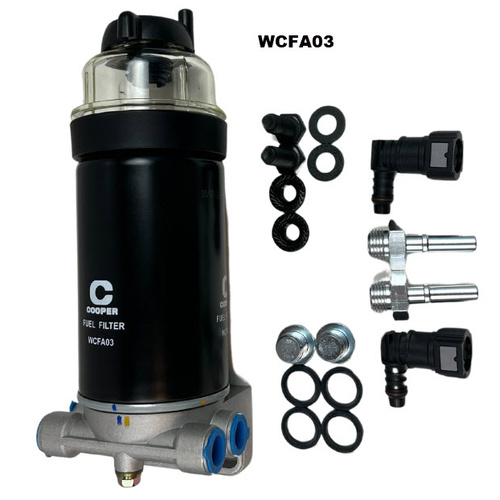 Wesfil WCFA03 Diesel Fuel / Water Separator Unit Universal fit Fittings & Bolts