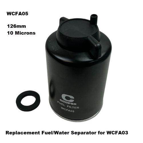 Wesfil WCFA05 Diesel Fuel Water Separator Short Filter for WCFA03 Ryco Z980S