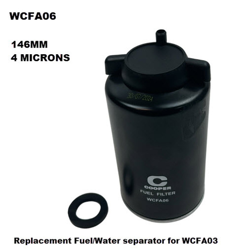 Wesfil WCFA06 Diesel Fuel Water Separator Filter for WCFA03 Ryco Z981