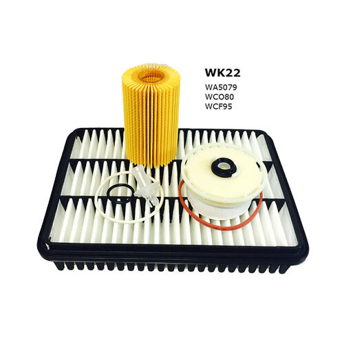 Wesfil WK22 Filter Service Kit for Toyota Landcruiser VDJ76 VDJ78 VDJ79 4.5L V8