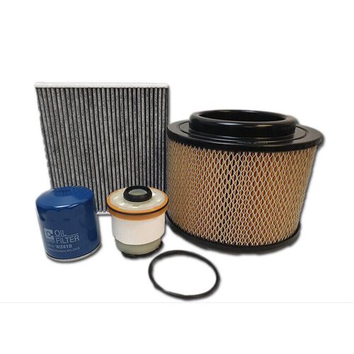 Wesfil WK58CAB Filter Service Kit for Toyota Hilux KUN16 KUN26 1KD-FTV