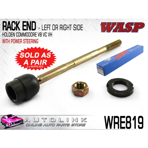 STEERING RACK ENDS FOR HOLDEN COMMODORE VB VC VH POWER STEERING WRE819 x2
