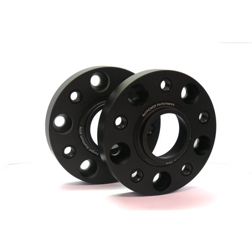 NICE WS255112666-2 FORGED ALLOY 5 STUD WHEEL SPACERS 25mm THICK x 112mm PCD PAIR