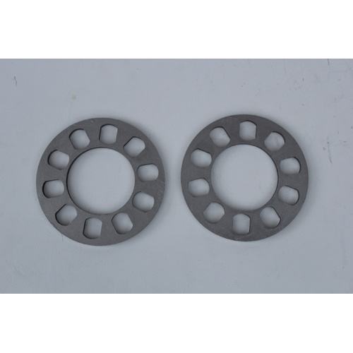 Wheel Spacers for 5 Stud Alloy Mag Rim Pair 8mm Thick Universal Holden Ford