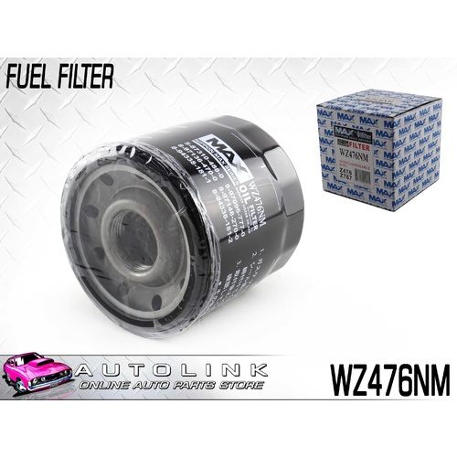 WESFIL OIL FILTER FOR ISUZU F-SERIES 5.2L T/DIESEL 4CYL 2007-ON WZ476NM 