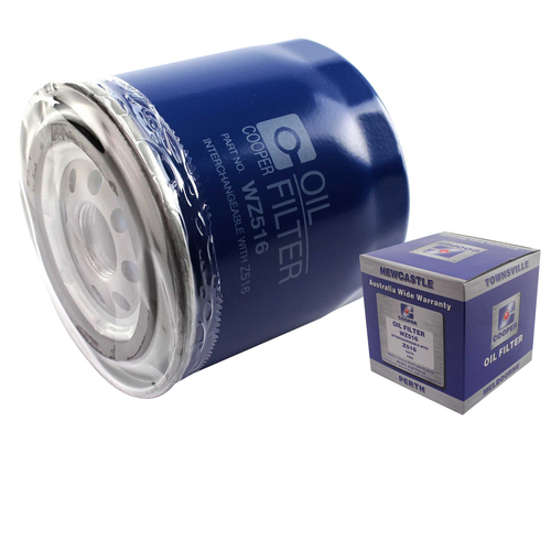 Oil Filter WZ516 for Ford Falcon FG II XR6 4.0L Barra 270T DOHC 2011-2014