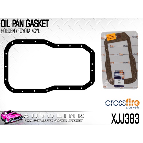 CROSSFIRE OIL PAN SUMP GASKET FOR TOYOTA 1S 2S 3S 3SFC 3SFE XJJ383