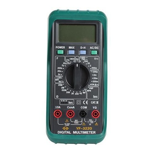 OEX YFX3120 Digital Multimeter 10 Amp with 3 1/2 Inch Digit Display