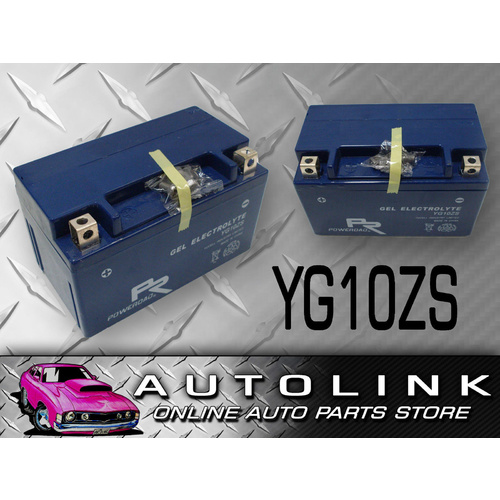 BATTERY YG10ZS GEL SEALED MAINTENANCE FREE MOTORBIKE ATV 151L X 87W X 94H MM 12V