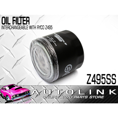 Z495 Ryco Oil Filter FOR SUBARU LIBERTY BE