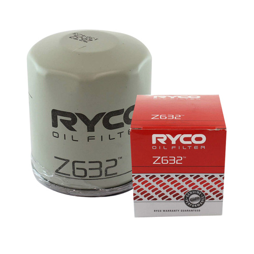 Ryco Oil Filter Chart