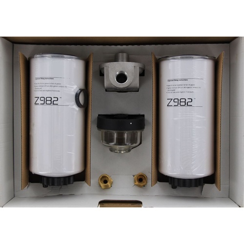Ryco Z982UA Truck Universal Diesel Fuel Water Separator Filter kit